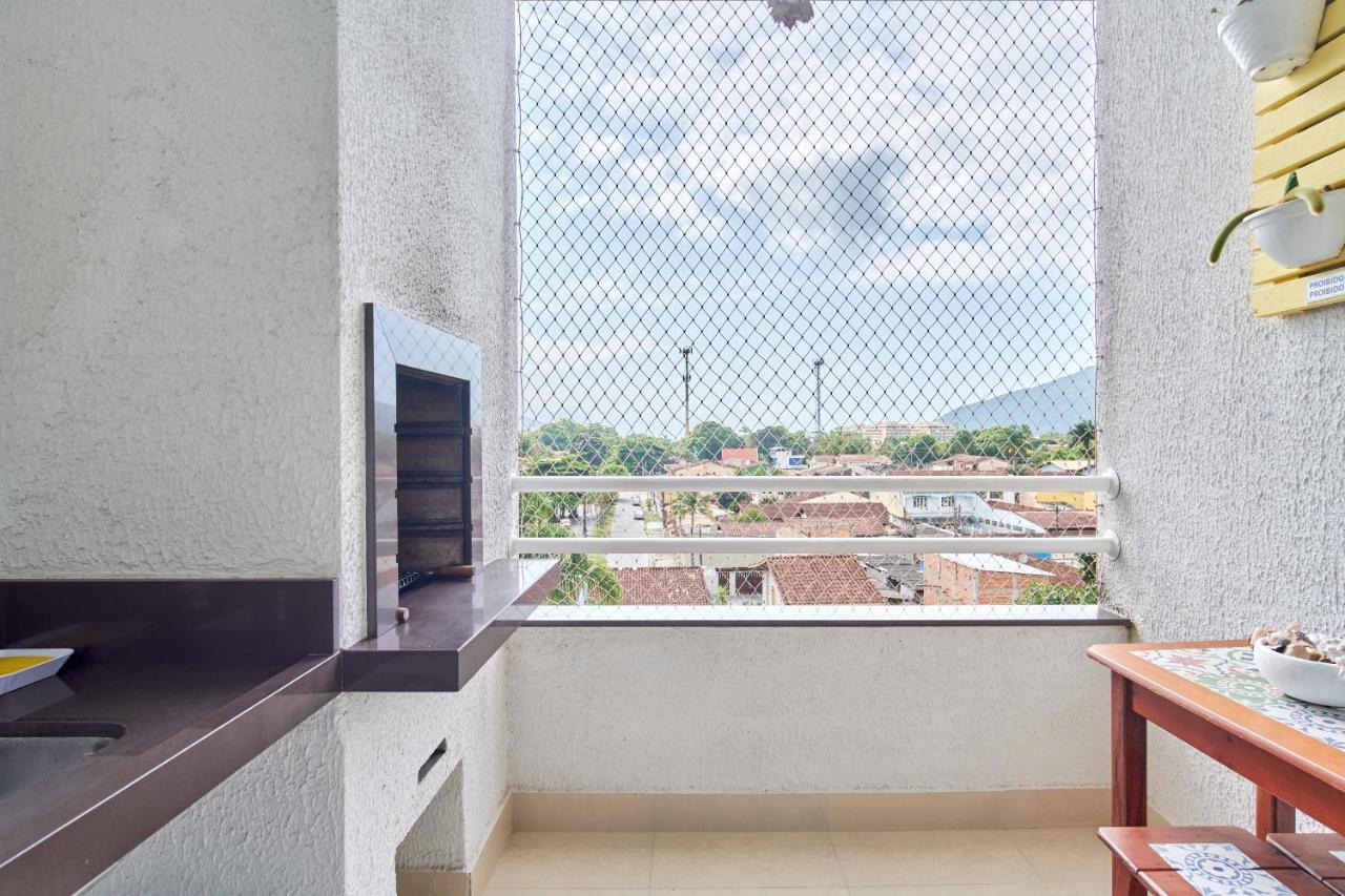Dois Quartos, Sacada Com Churrasqueira, A 400 Mts Do Projeto Tamar E 800 Mts Do Aquario Ubatuba Kültér fotó